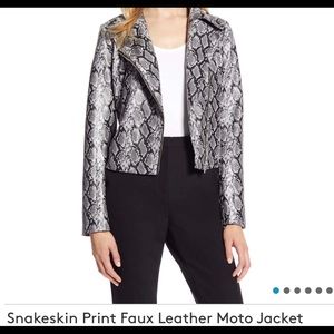 (Blanknyc) Anaconda leather Jacket